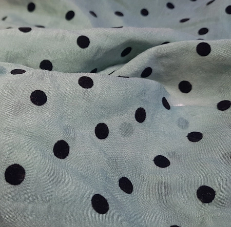 Вуаль горох флок