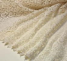 Купить К-2273-2-1 кружево хлопок край-фестон