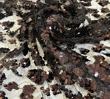 Купить Ф-2809-1-1 Кружево ПАЙЕТКИ 3Д