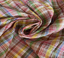 Купить Ф-2632-2-1 Хлопок фактурный КЛЕТКА