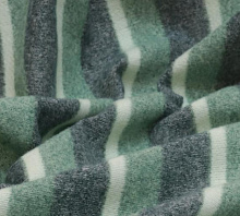Купить 18-2113-3 трикотаж вязанка-полоска зеленый