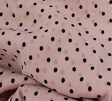 Купить К-2367-2 вискоза вуаль принт ФЛОК ГОРОХ