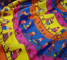 Купить К-2040-12-2579А хлопок-сатин принт