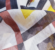 Купить К-2342-10-2 Маркизет рубашечный принт