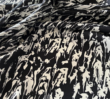 Купить Ф-2627-1-1 Шелк искусственный принт абстракция