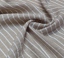 Купить Ф-2789-2 КОНОПЛЯ костюмно-плательная принт Полоска